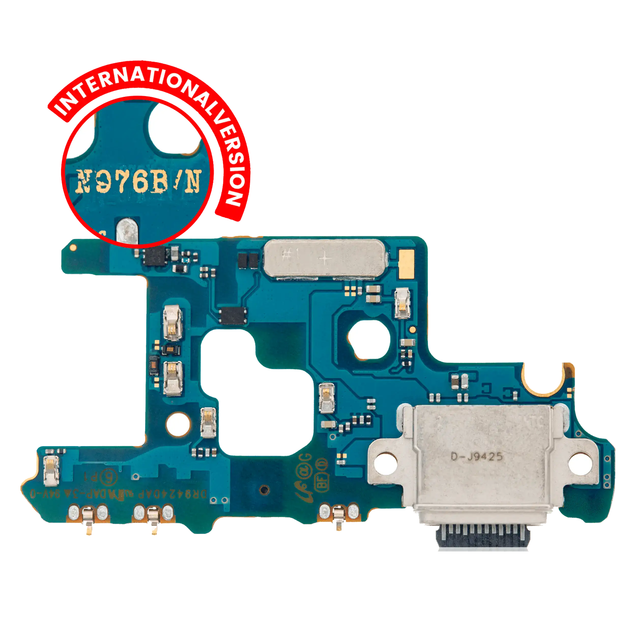 Charging Port with PCB for Samsung Galaxy Note 10 Plus 5G (N976B/N) (International Version) (Premium)
