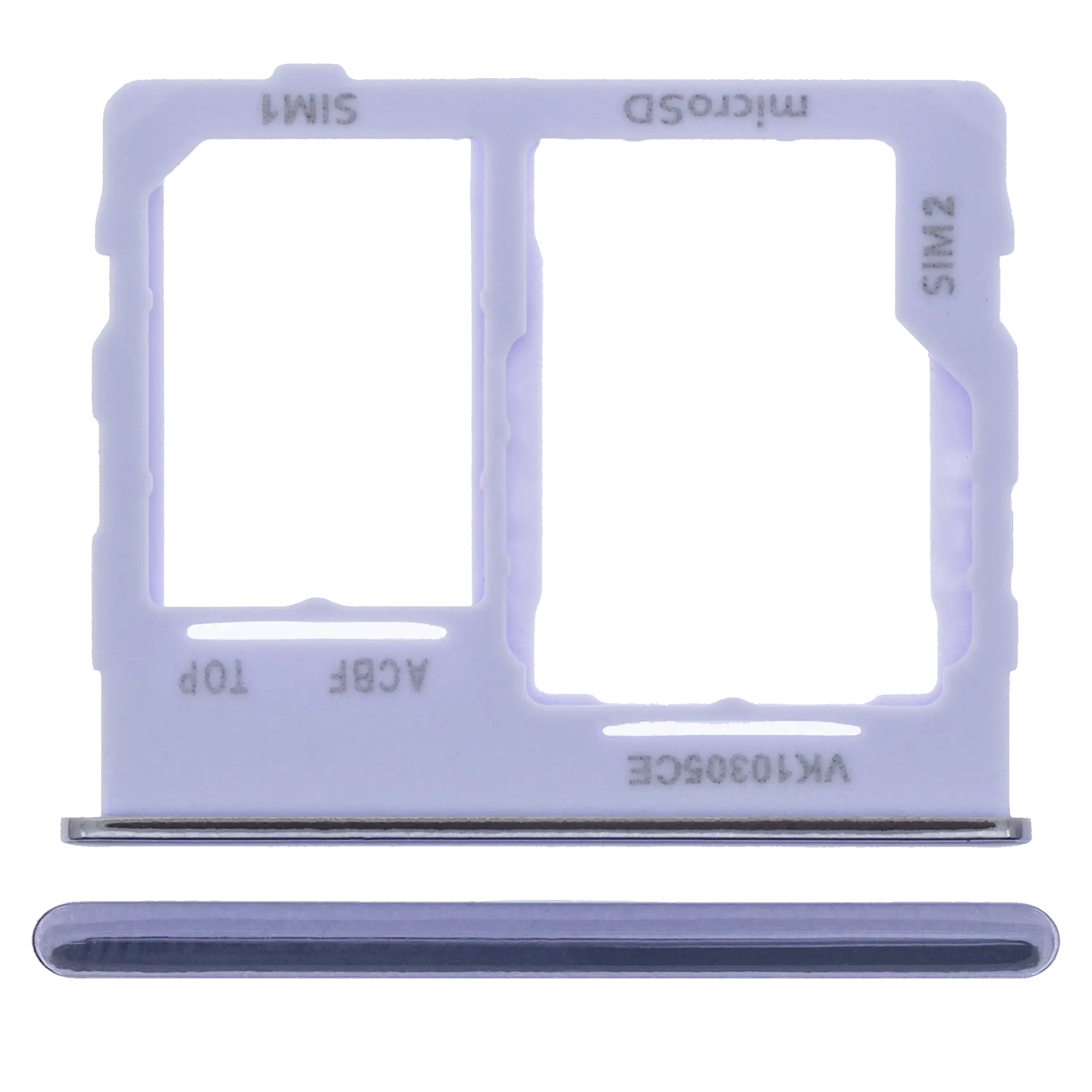 Dual-SIM-Kartenfach für Samsung Galaxy A32 5G (A326 / 2021) (Awesome Violet)