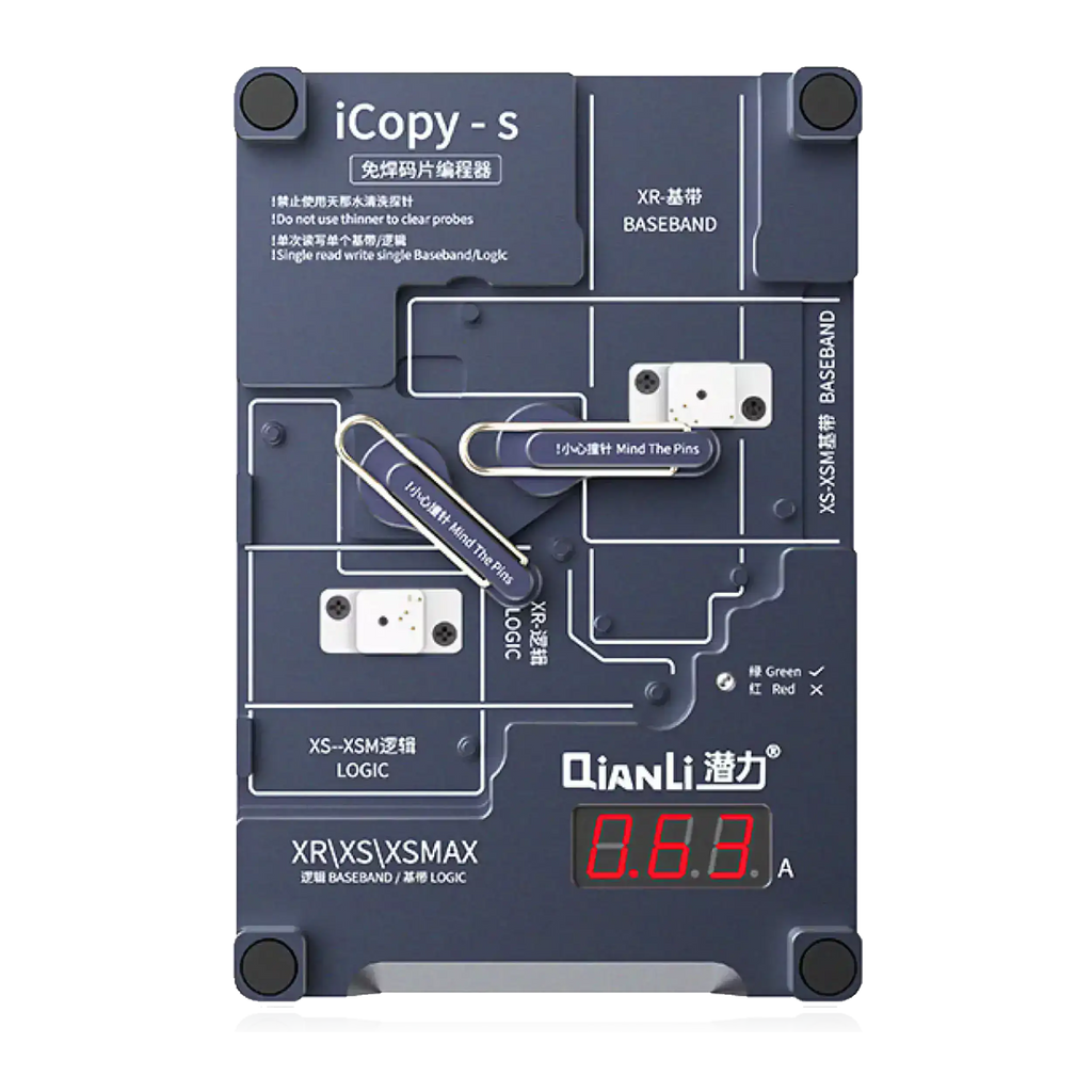 iCopy-S Doppelseitiger Chip-Testrahmen für iPhone X / XS / XS Max (Qianli)