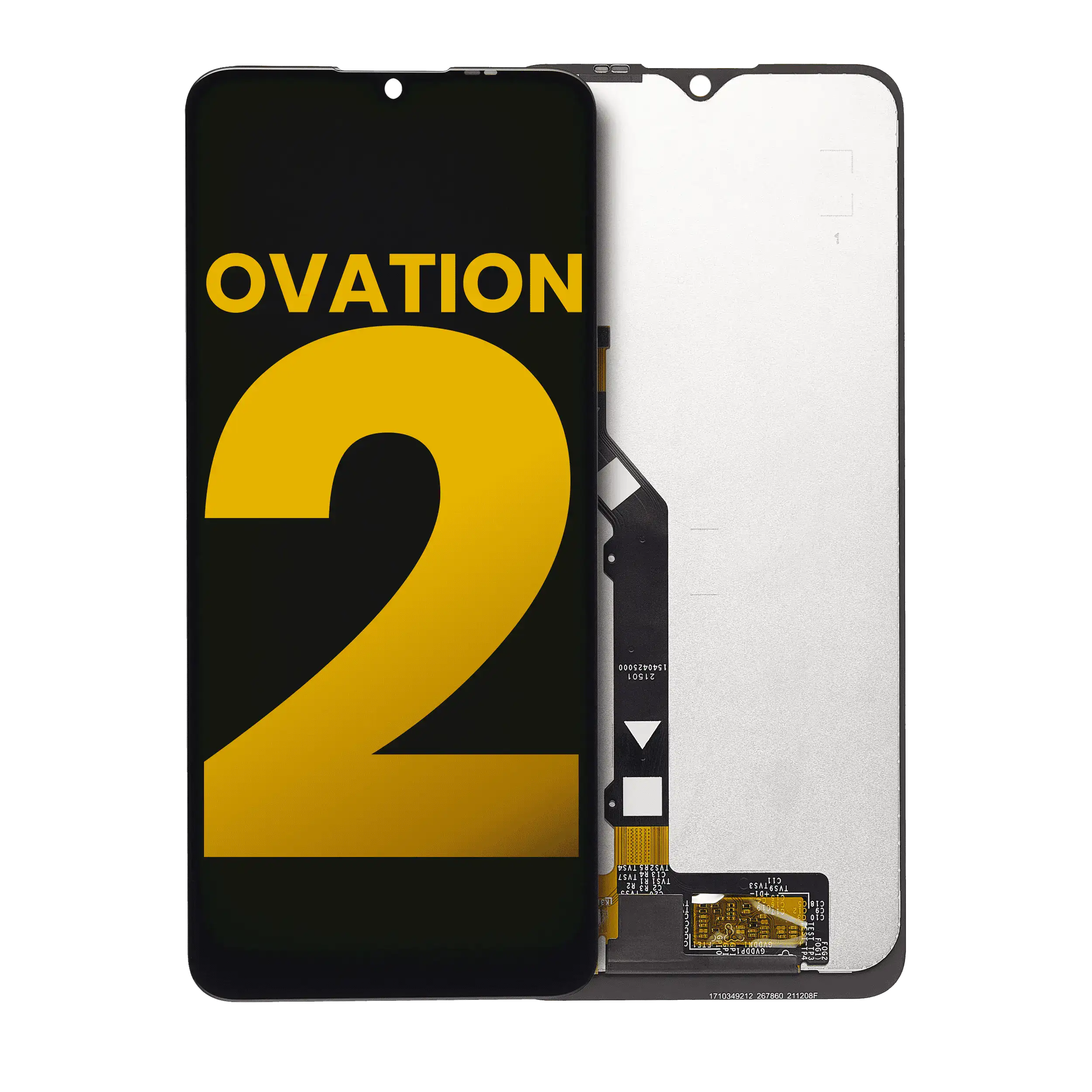 LCD-Display ohne Rahmen für Cricket Ovation 2 (Generalüberholt) (Alle Farben)