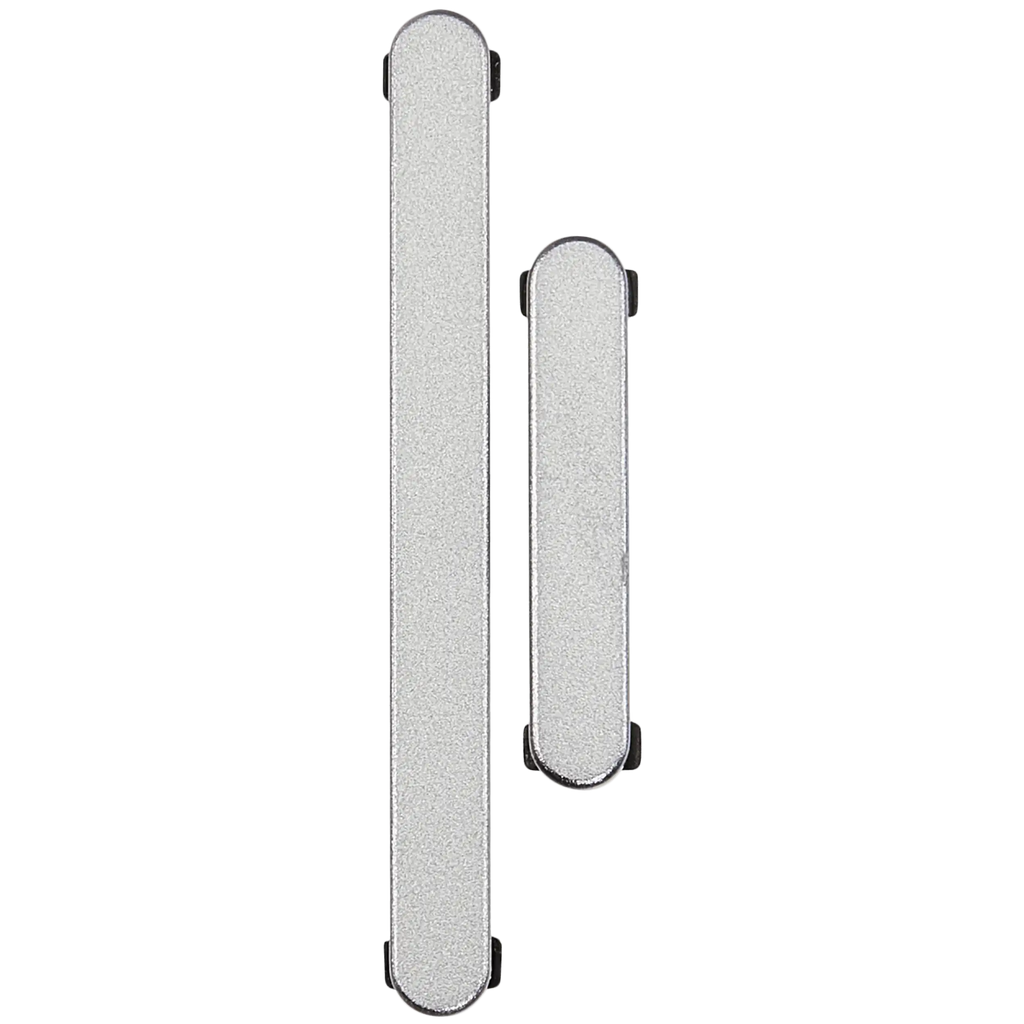 Hard Buttons (Power / Volume) für Samsung Galaxy S25 Edge (S937) (Premium) (Titanium Silber)