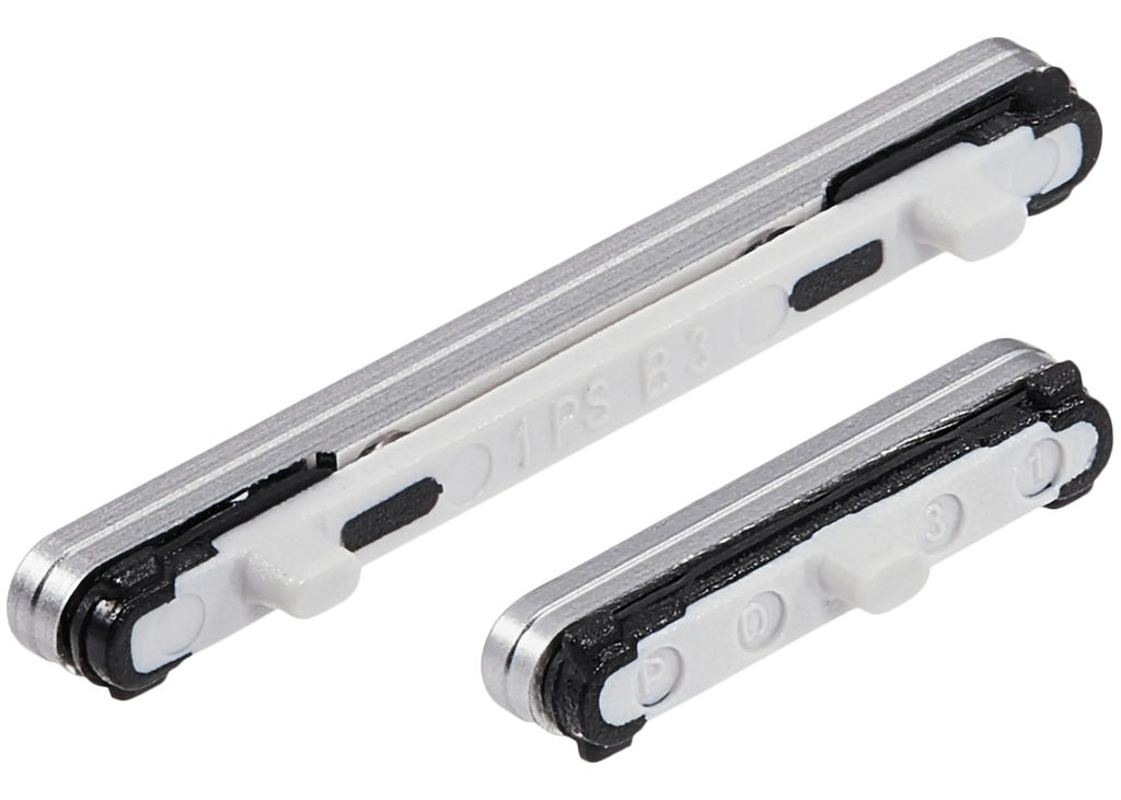 Hard Buttons (Power / Volume) für Samsung Galaxy S25 Edge (S937) (Premium) (Titanium Silber)