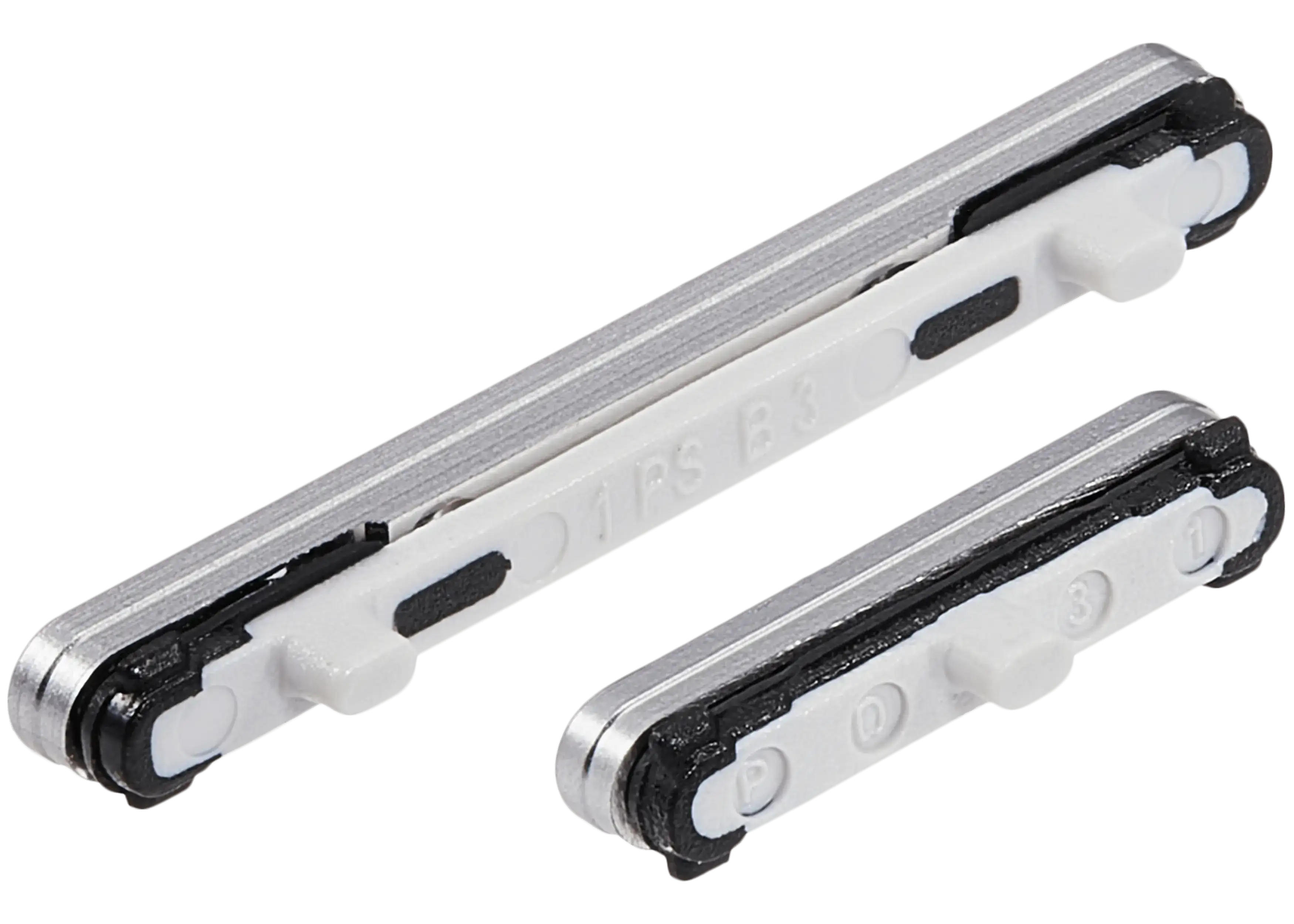 Hard Buttons (Power / Volume) für Samsung Galaxy S25 Edge (S937) (Premium) (Titanium Silber)