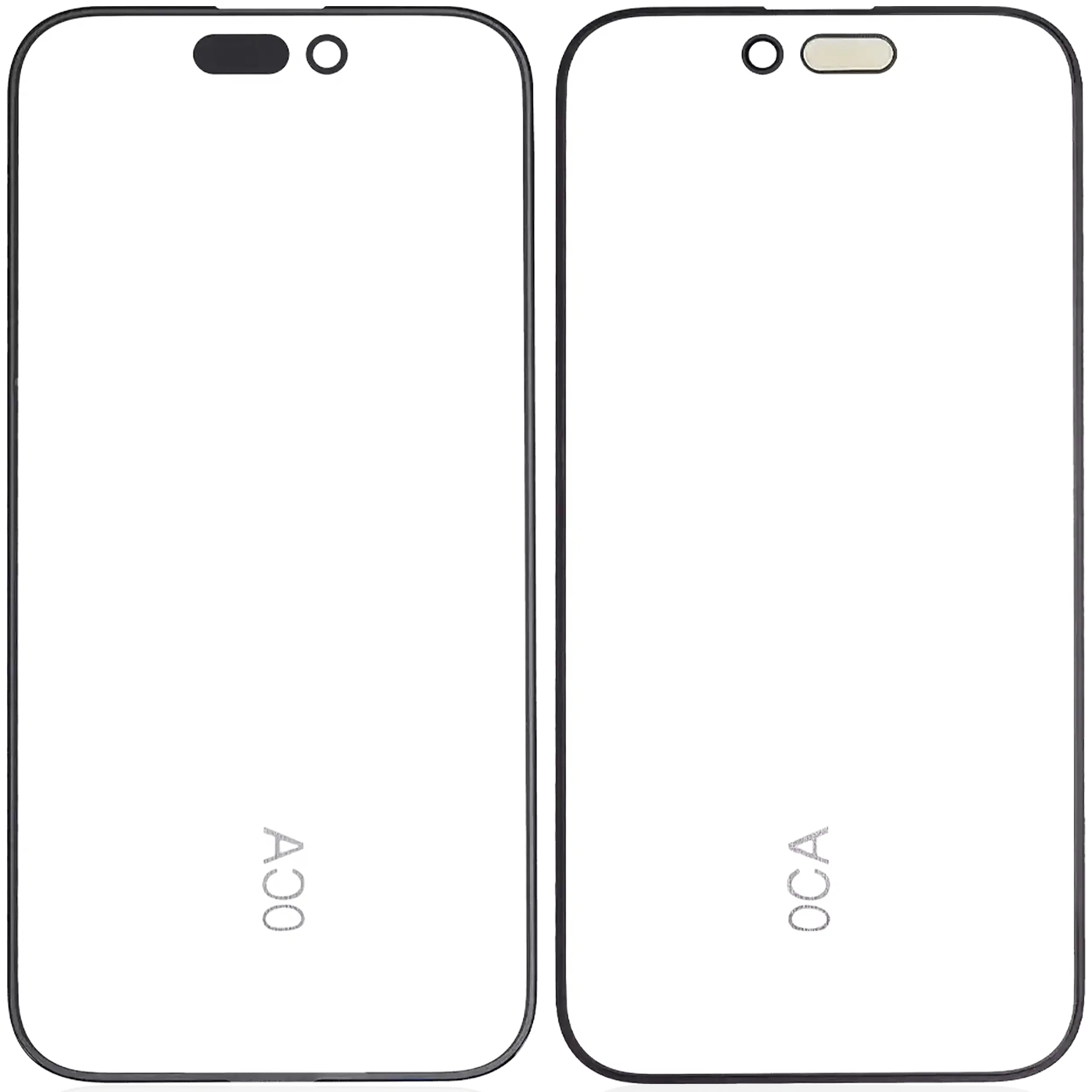 Nur Rahmen für iPhone 15 Pro (10er-Pack) (OCA Master)