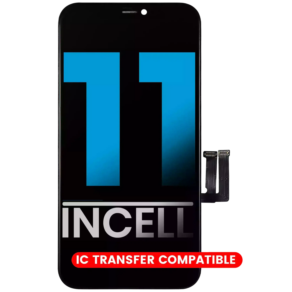 LCD Display with Pre-installed Steel Plate for iPhone 11 (Aftermarket / Incell)