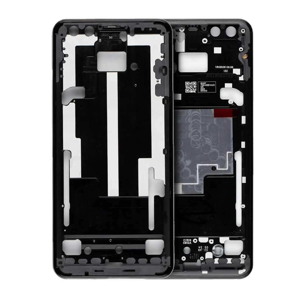 Midframe/Frame for Google Pixel 3 (Black)