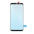Frontglas mit vorinstalliertem OCA für Samsung Galaxy S8 (Schwarz, 125 µm)