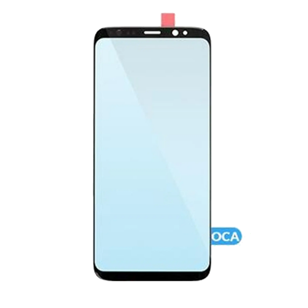 Front Glass with Pre-installed OCA for Samsung Galaxy S8 (Black, 125 µm)