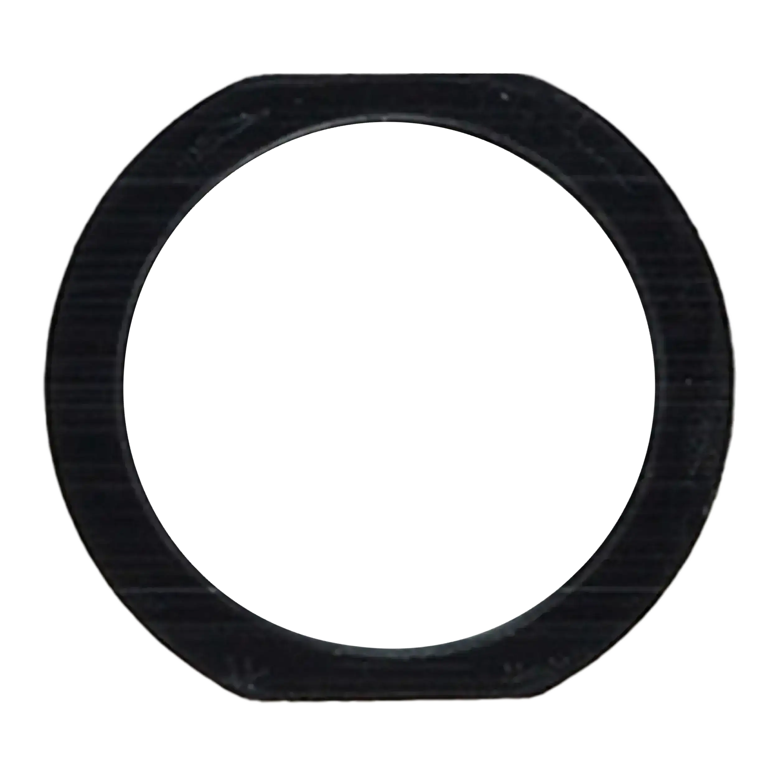 Home-Button-Dichtung für iPad Pro 10.5/12.9, iPad 5-9, Air, Mini Schwarz 10er