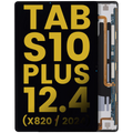 Frameless OLED Display for Samsung Galaxy Tab S10 Plus 12.4" (X820) (2024) (Refurbished) (Black)