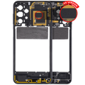 Midframe/Rahmen für Samsung Galaxy A23 5G US Schwarz