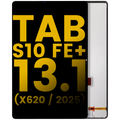 Frameless LCD Display for Samsung Galaxy Tab S10 FE Plus 13.1" (X620 / 2025) Refurbished Black