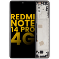 OLED-Display m. Rahmen f. Xiaomi Redmi Note 14 Pro 4G Refurb. Schwarz