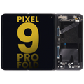 OLED-Display mit Rahmen für Google Pixel 9 Pro Fold (Refurbished) (Obsidian)