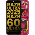 OLED-Display mit Rahmen Motorola Razr Ultra/60 Ultra Cabaret Refurbished