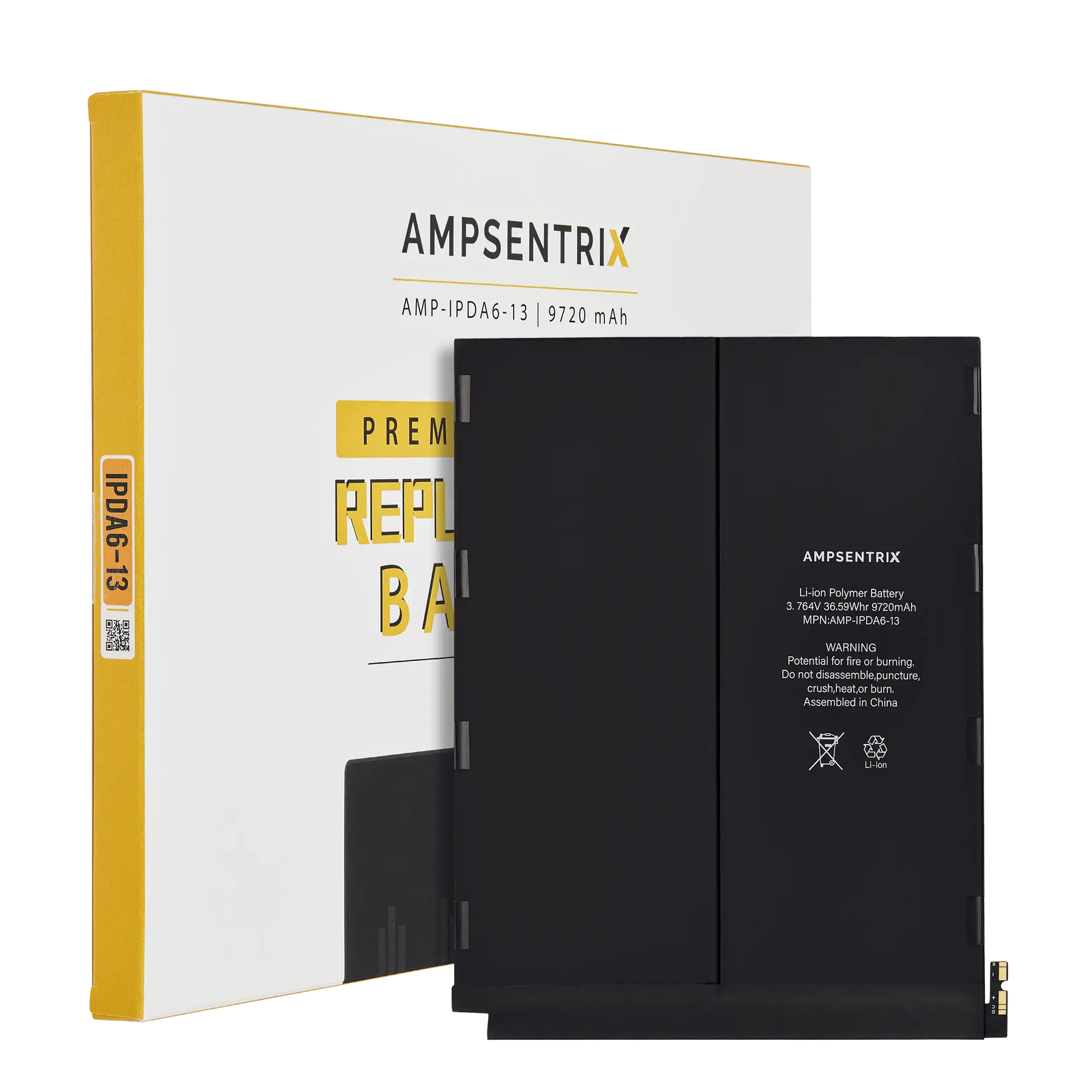 Replacement Battery for iPad Air 13" (2024) (Ampsentrix Pro)