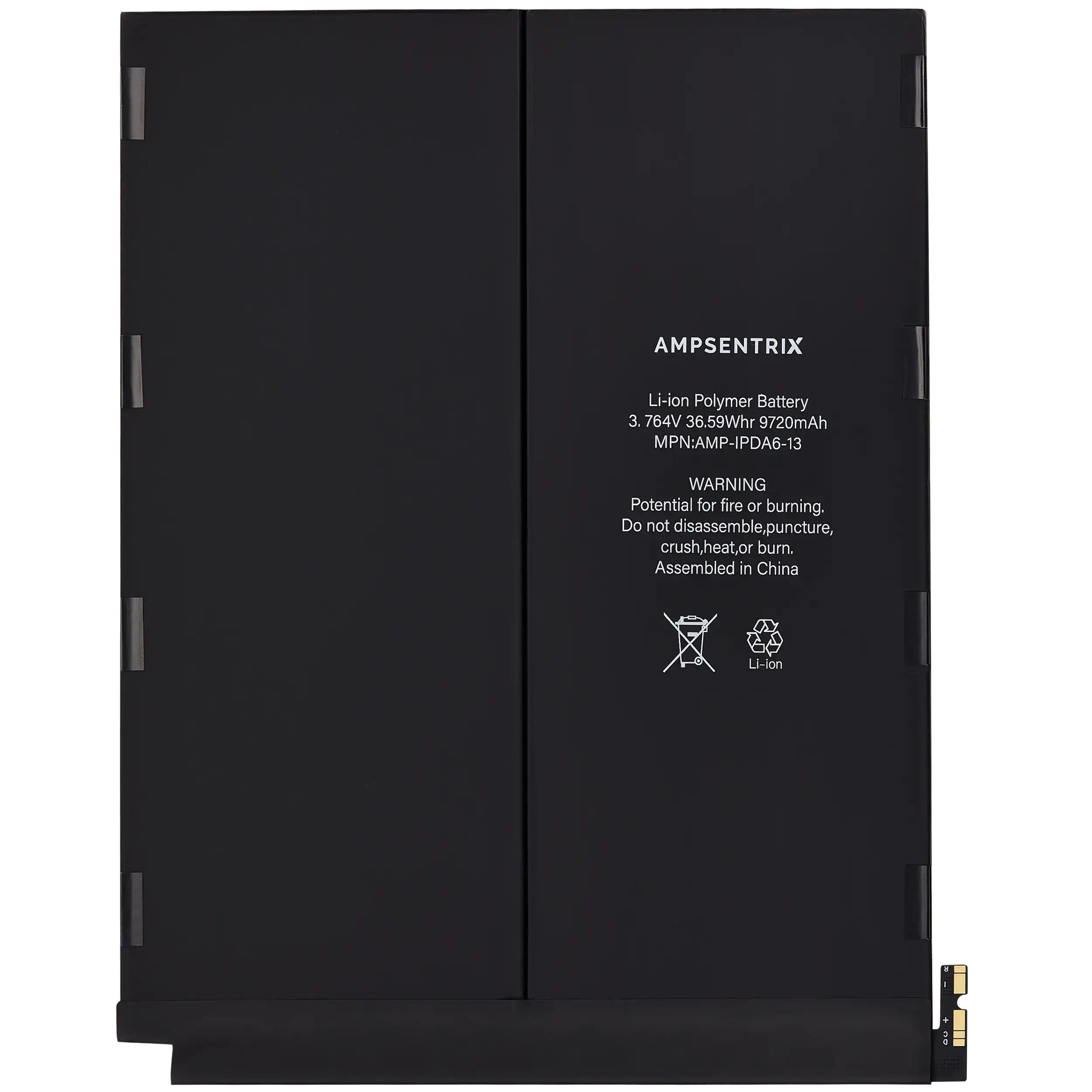 Replacement Battery for iPad Air 13" (2024) (Ampsentrix Pro)