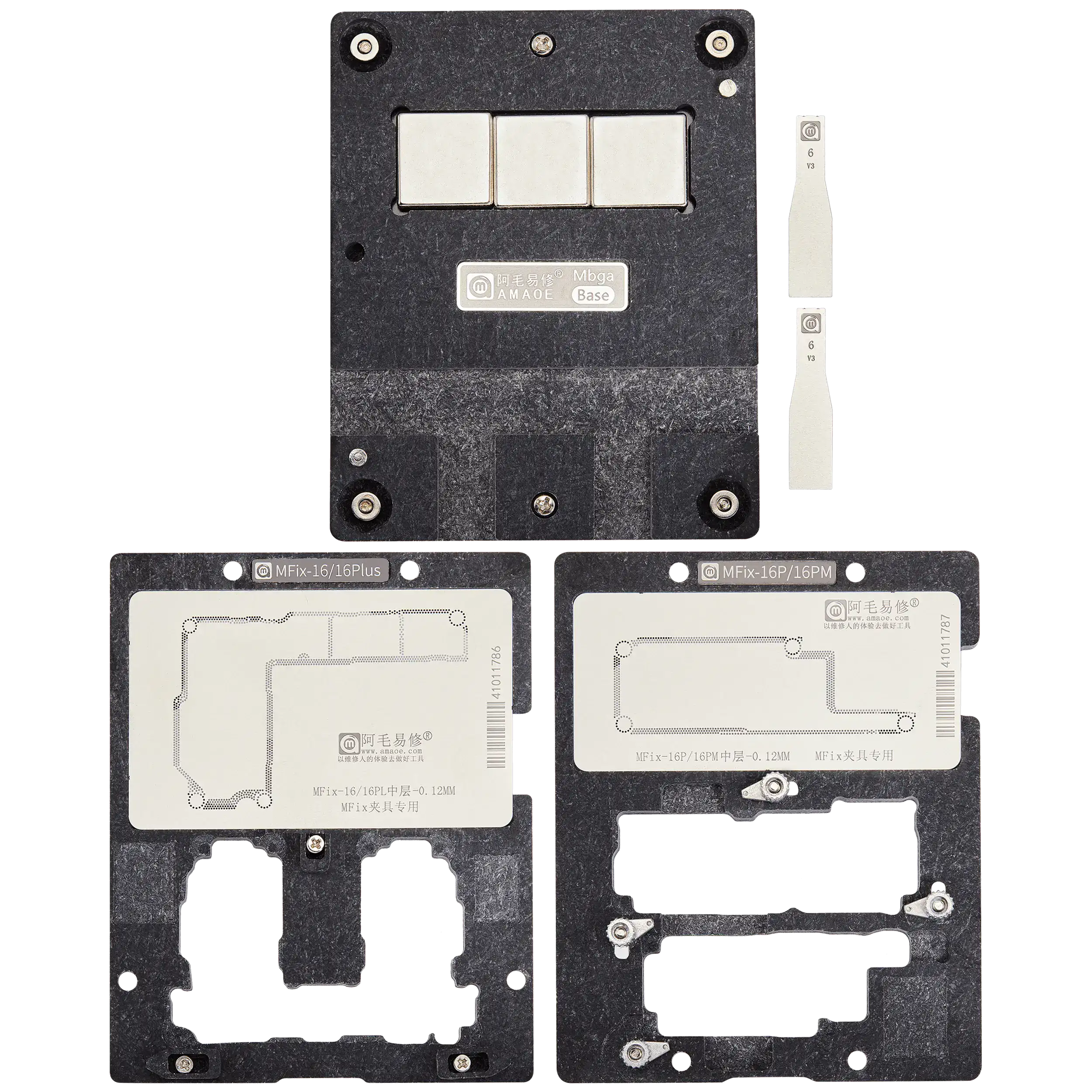 MFix-16 BGA-Umkugelungsplattform für iPhone 16 Serie (Amaoe)