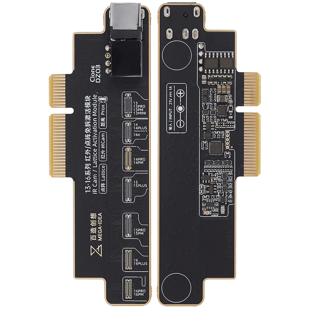Clone-DZ03 Face ID Repair Board for iPhone 13–16 Pro Max (Qianli)
