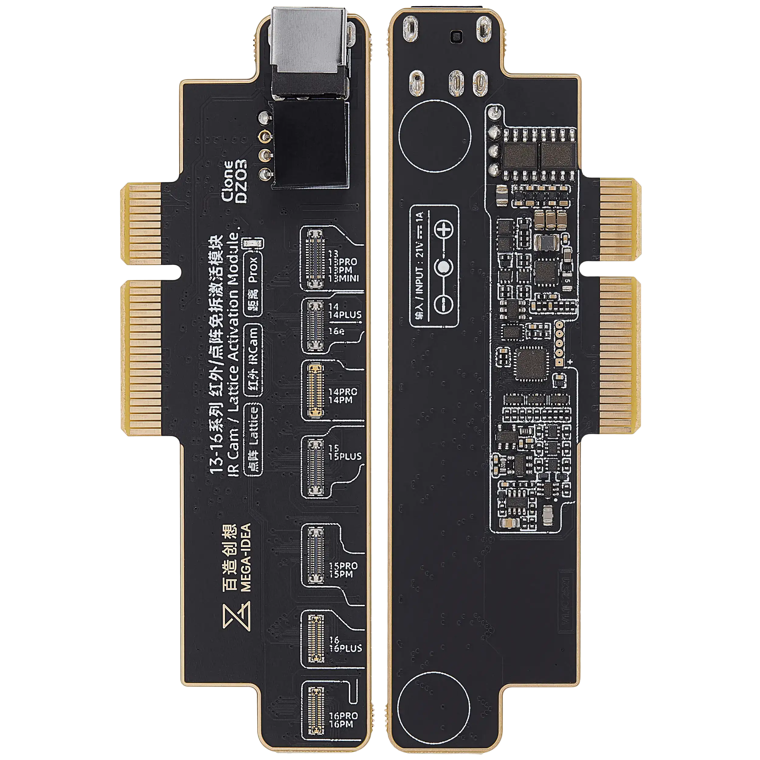 Clone-DZ03 Face ID Repair Board for iPhone 13–16 Pro Max (Qianli)