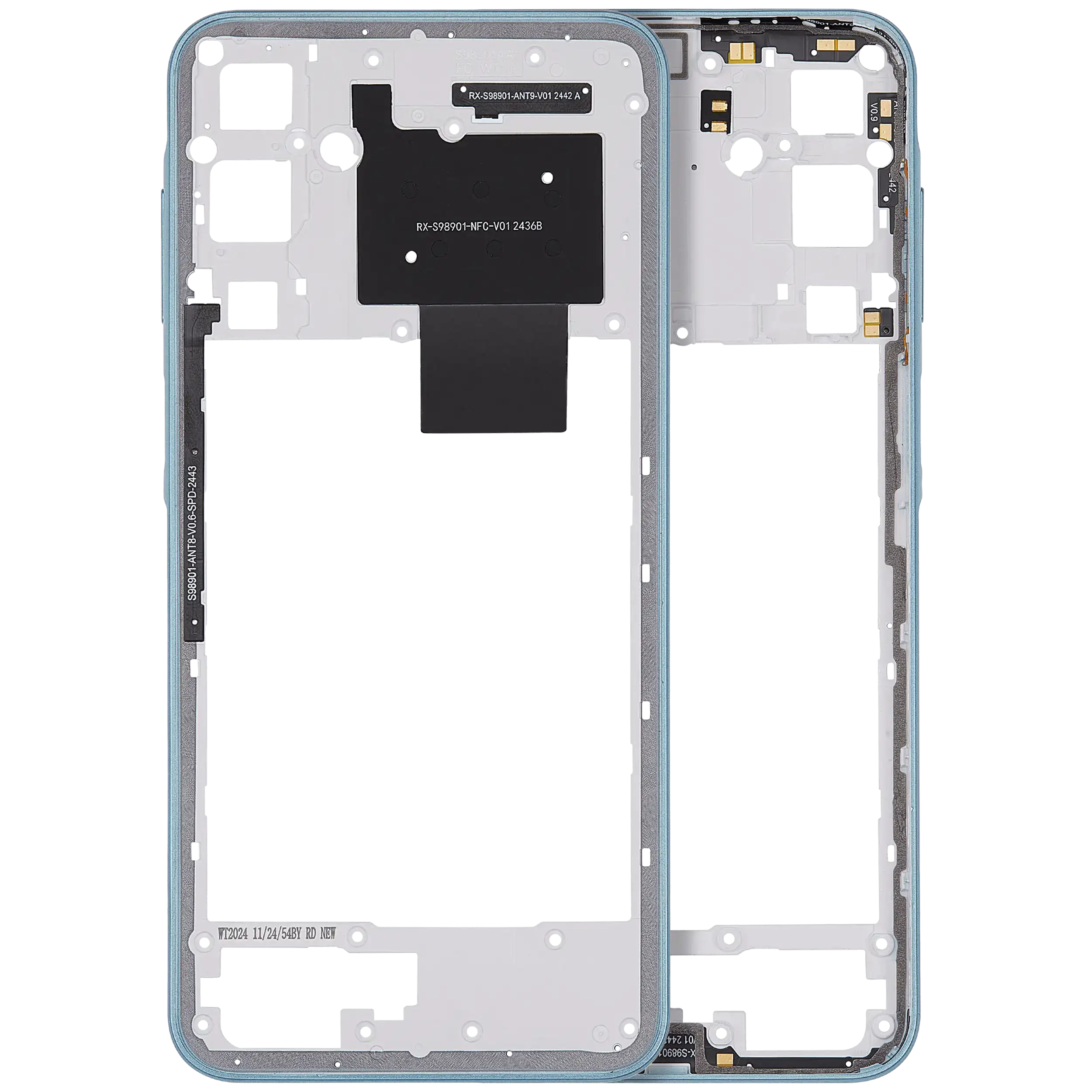 Midframe/Frame for Samsung Galaxy A16 5G (A166P / 2024) in Light Green