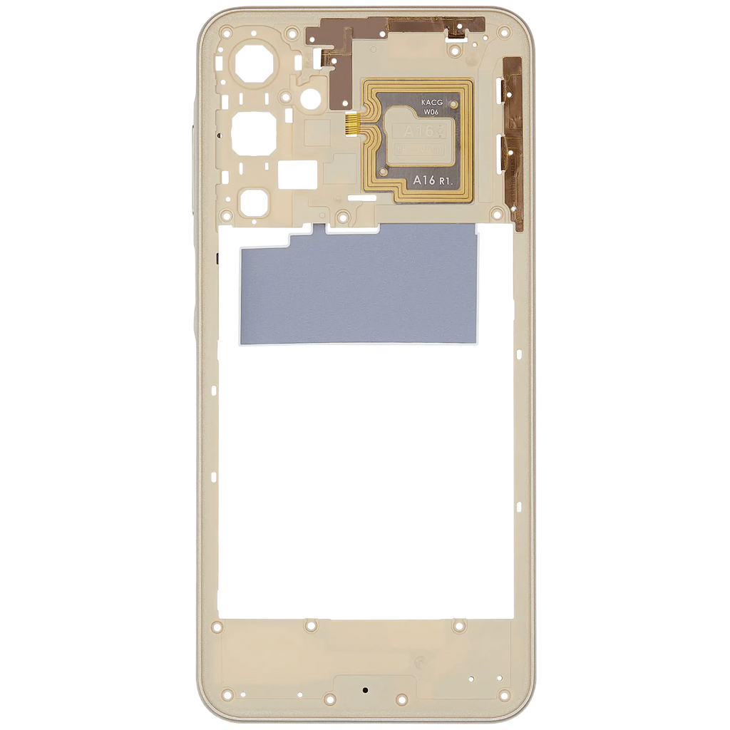 Midframe/Rahmen für Samsung Galaxy A16 5G (A166U / 2024) (US-Version) (Gold)
