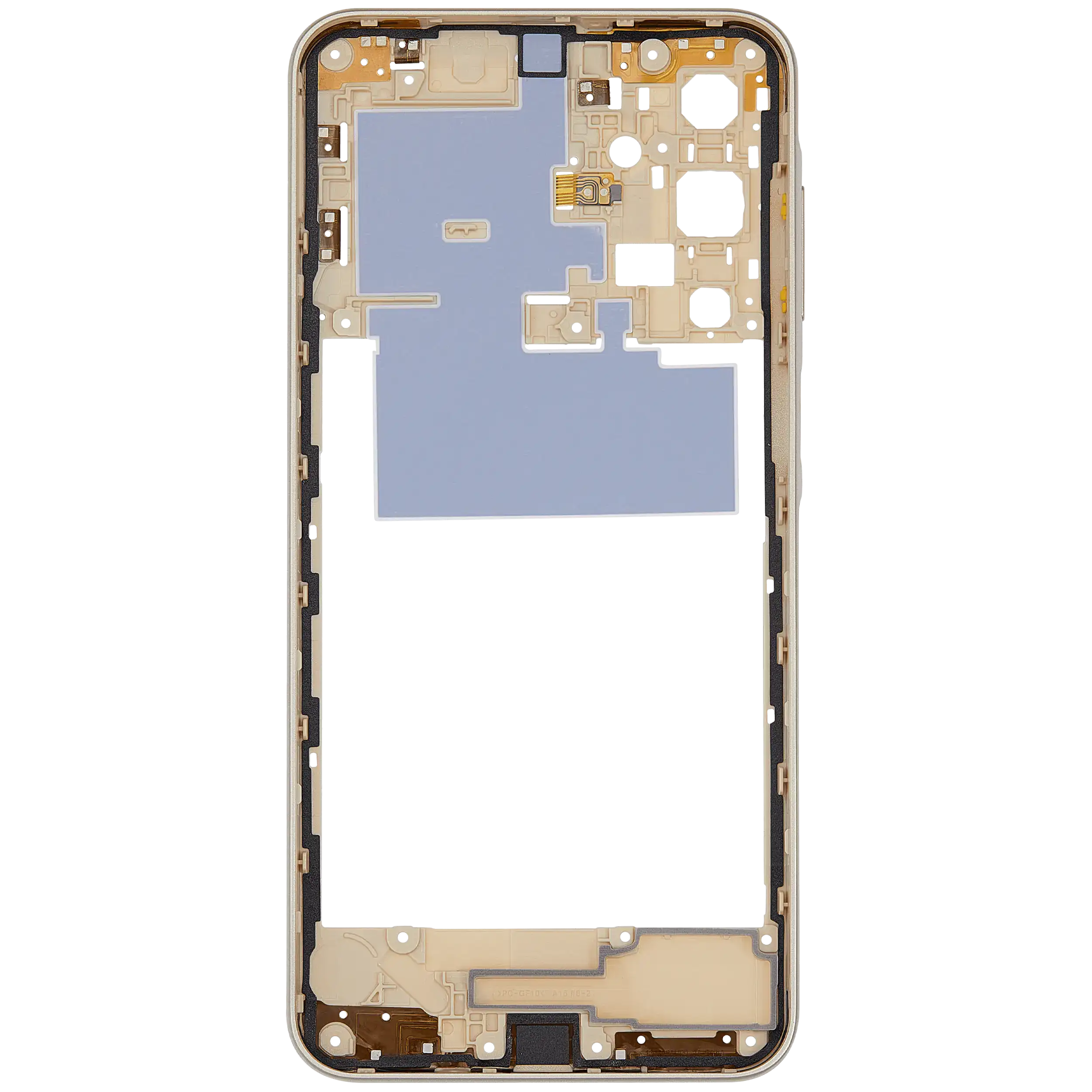Midframe/Rahmen für Samsung Galaxy A16 5G (A166U / 2024) (US-Version) (Gold)
