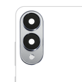 Rear Camera Lens with Cover and Bezel for Samsung Galaxy S25 Edge (S937) (Titanium Silver)