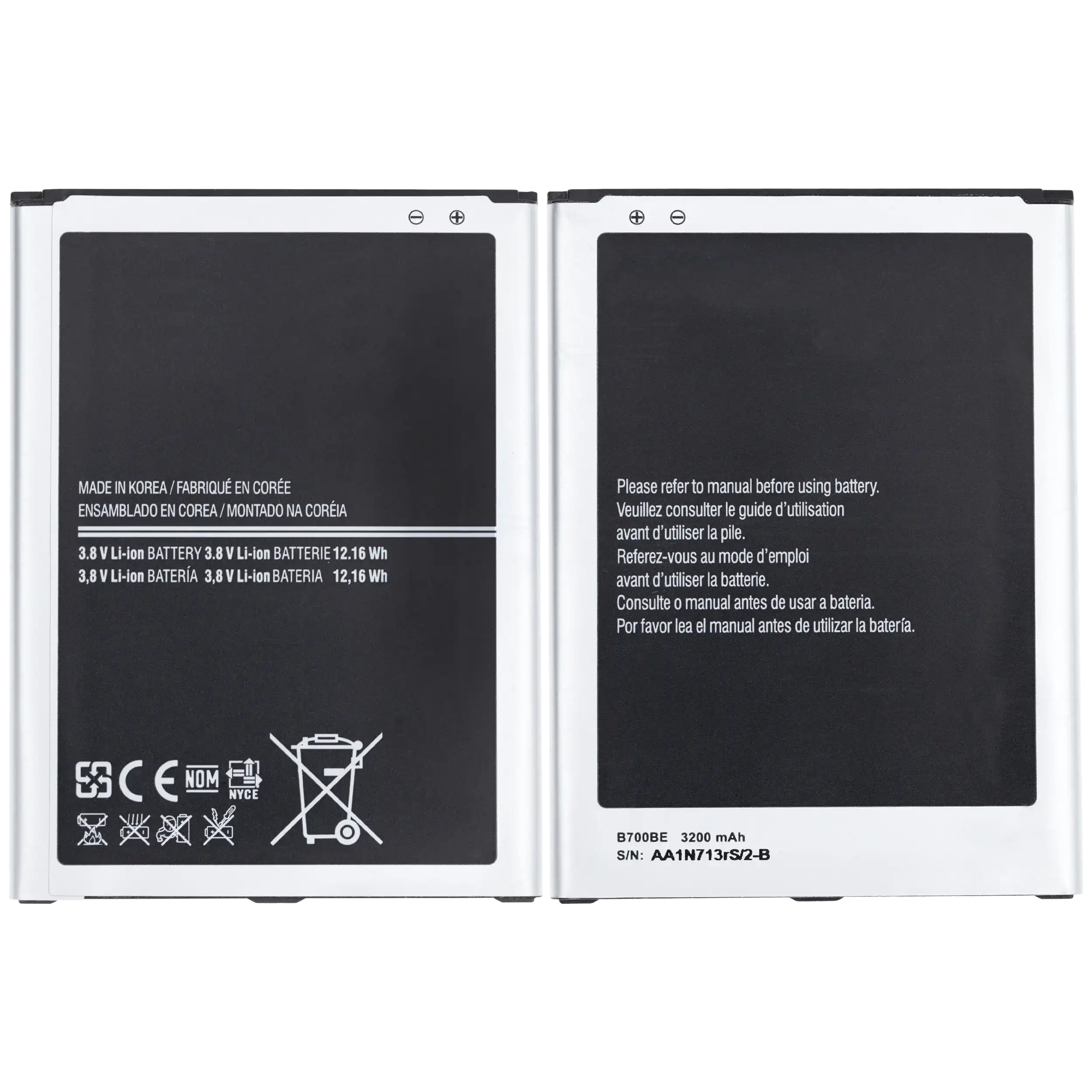 Ersatzakku für Samsung Galaxy Mega 6.3 (B700BU) (Service Pack)