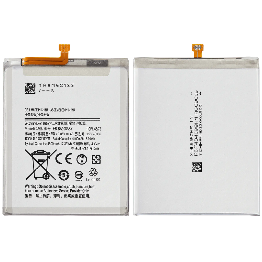 Replacement battery for Samsung Galaxy A90 5G (A908/2019) – EB-BA908ABY (Service Pack)