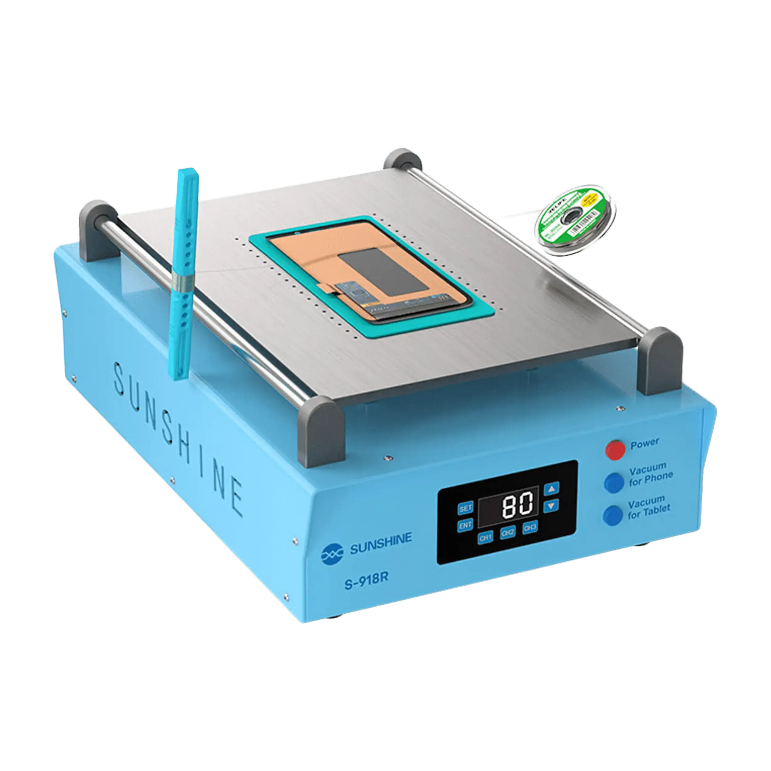 LCD-Bildschirmtrennmaschine mit Vakuumpumpe S-918R 110-220V Sunshine