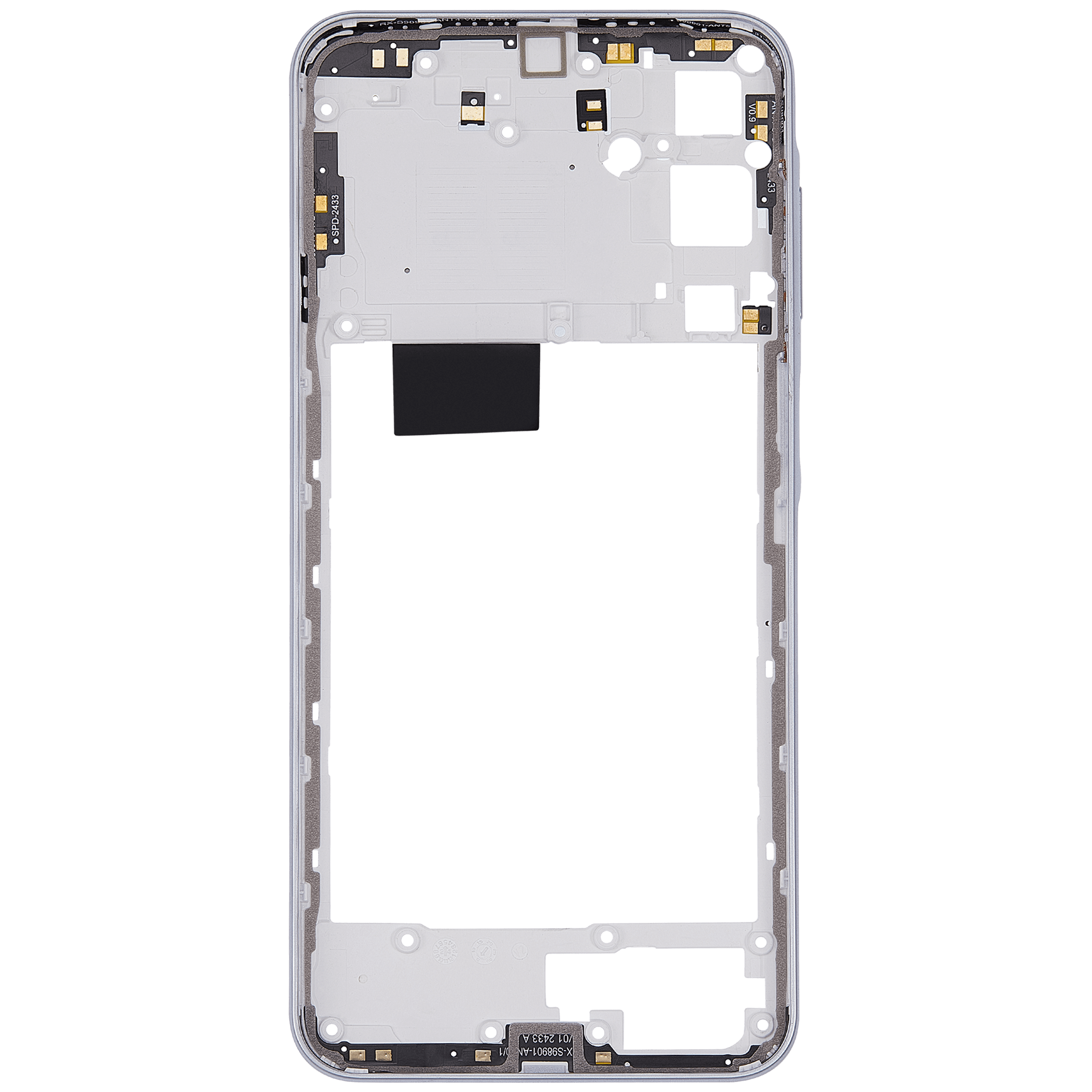 Midframe/Rahmen für Samsung Galaxy A16 5G (A166P / 2024) (Light Gray)