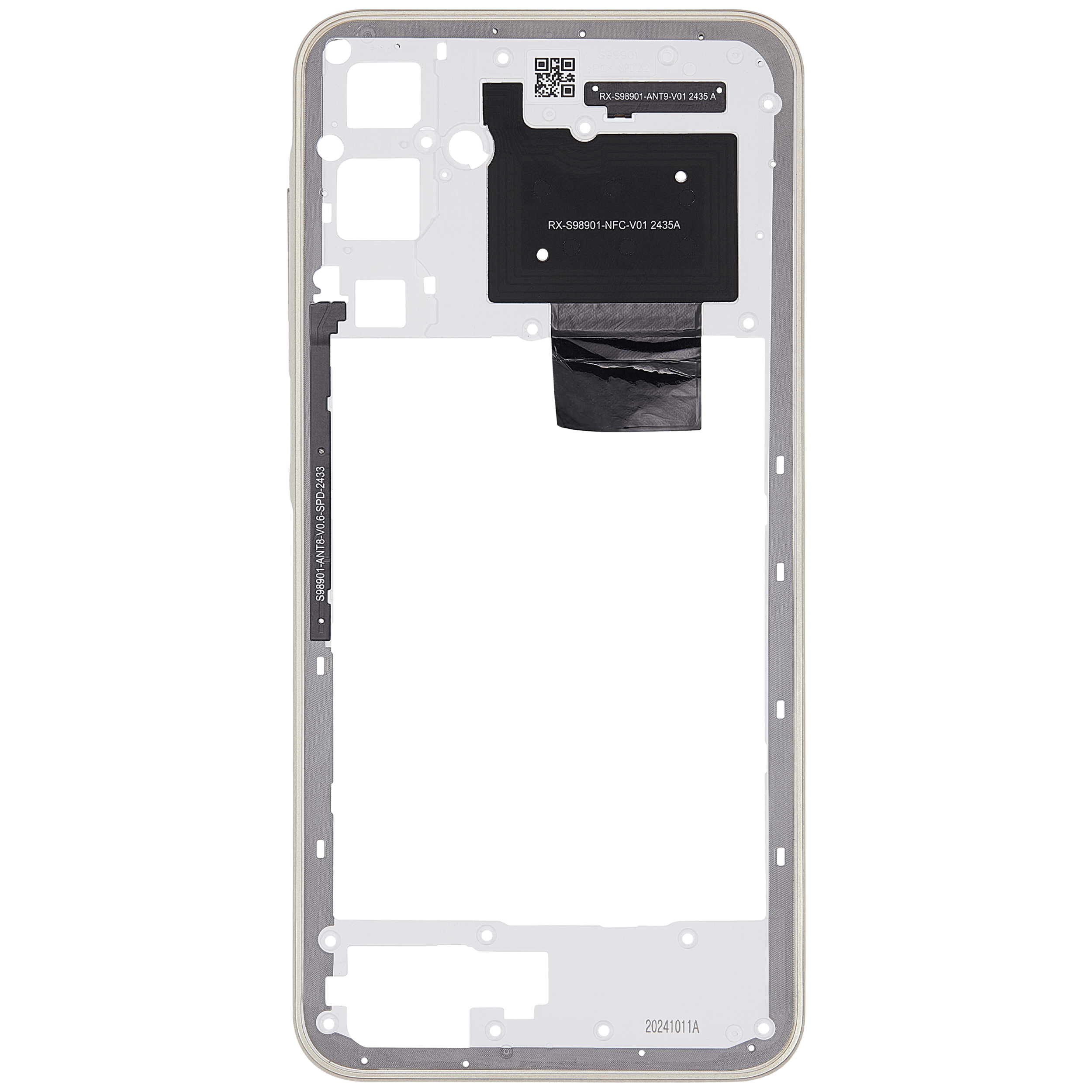 Midframe/Rahmen für Samsung Galaxy A16 5G (A166P / 2024) (Gold)