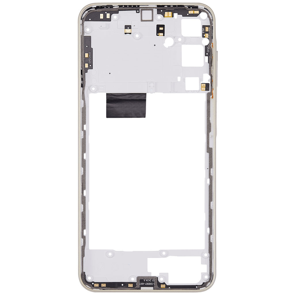 Midframe/Rahmen für Samsung Galaxy A16 5G (A166P / 2024) (Gold)