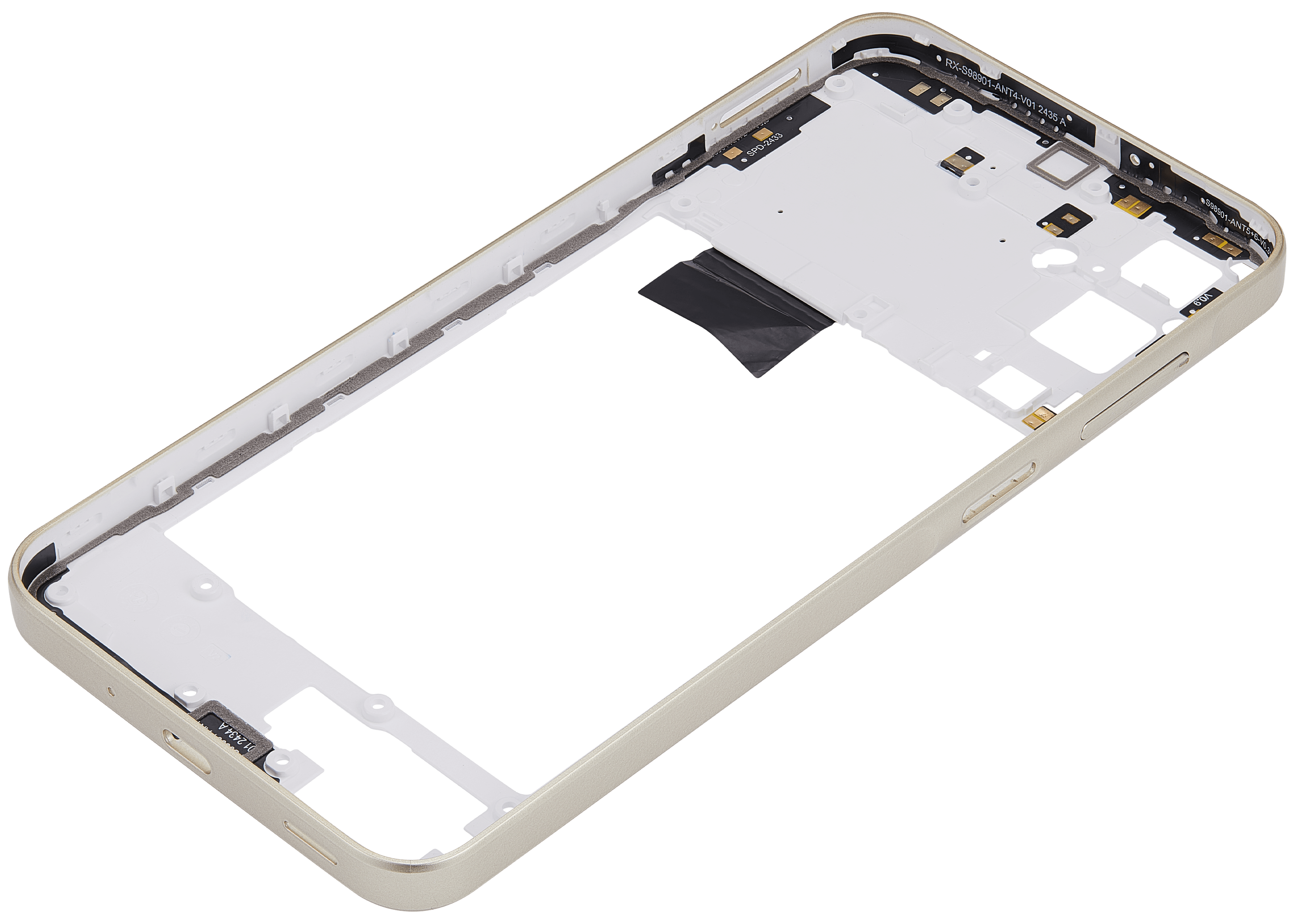 Midframe/Rahmen für Samsung Galaxy A16 5G (A166P / 2024) (Gold)