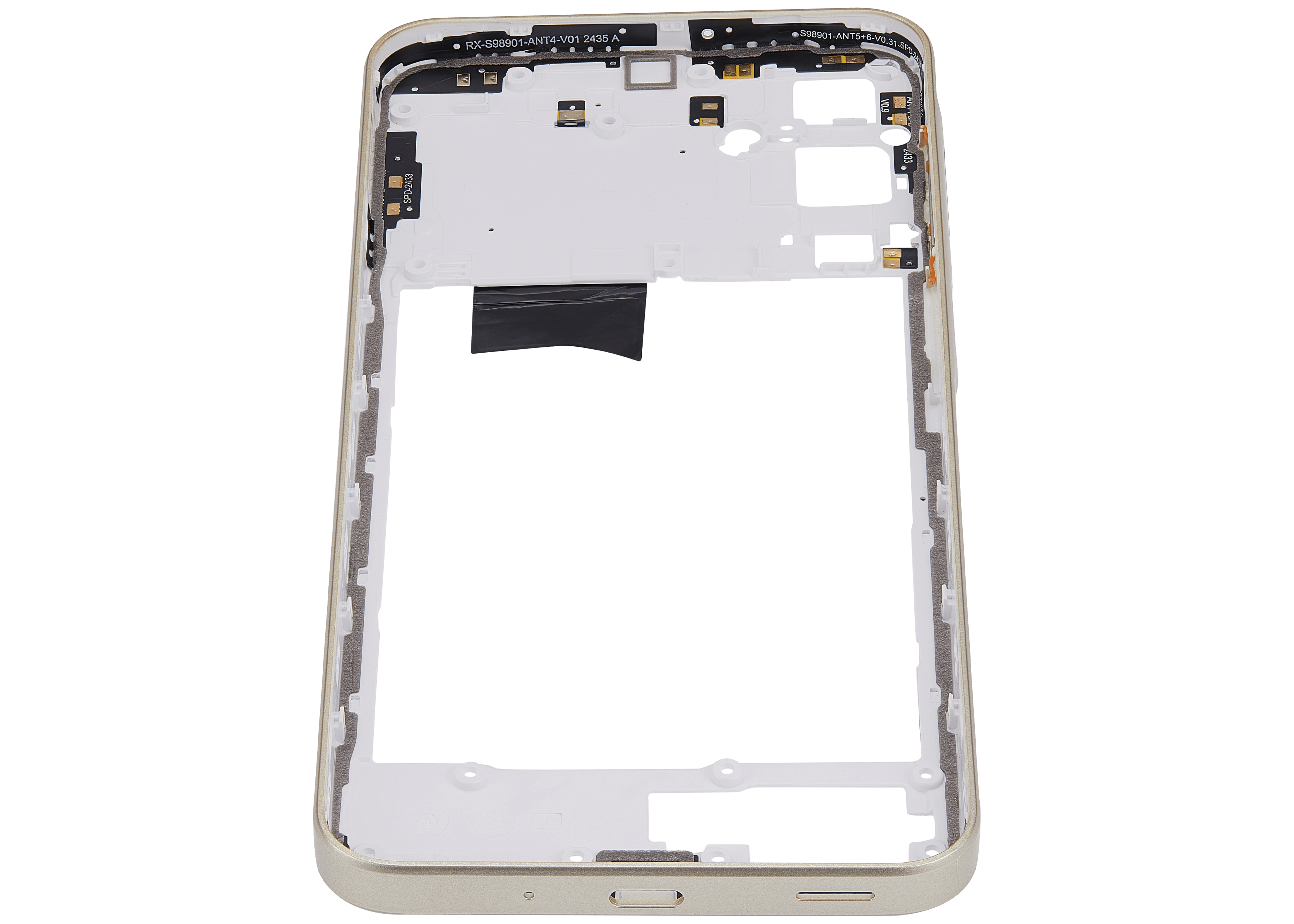 Midframe/Rahmen für Samsung Galaxy A16 5G (A166P / 2024) (Gold)