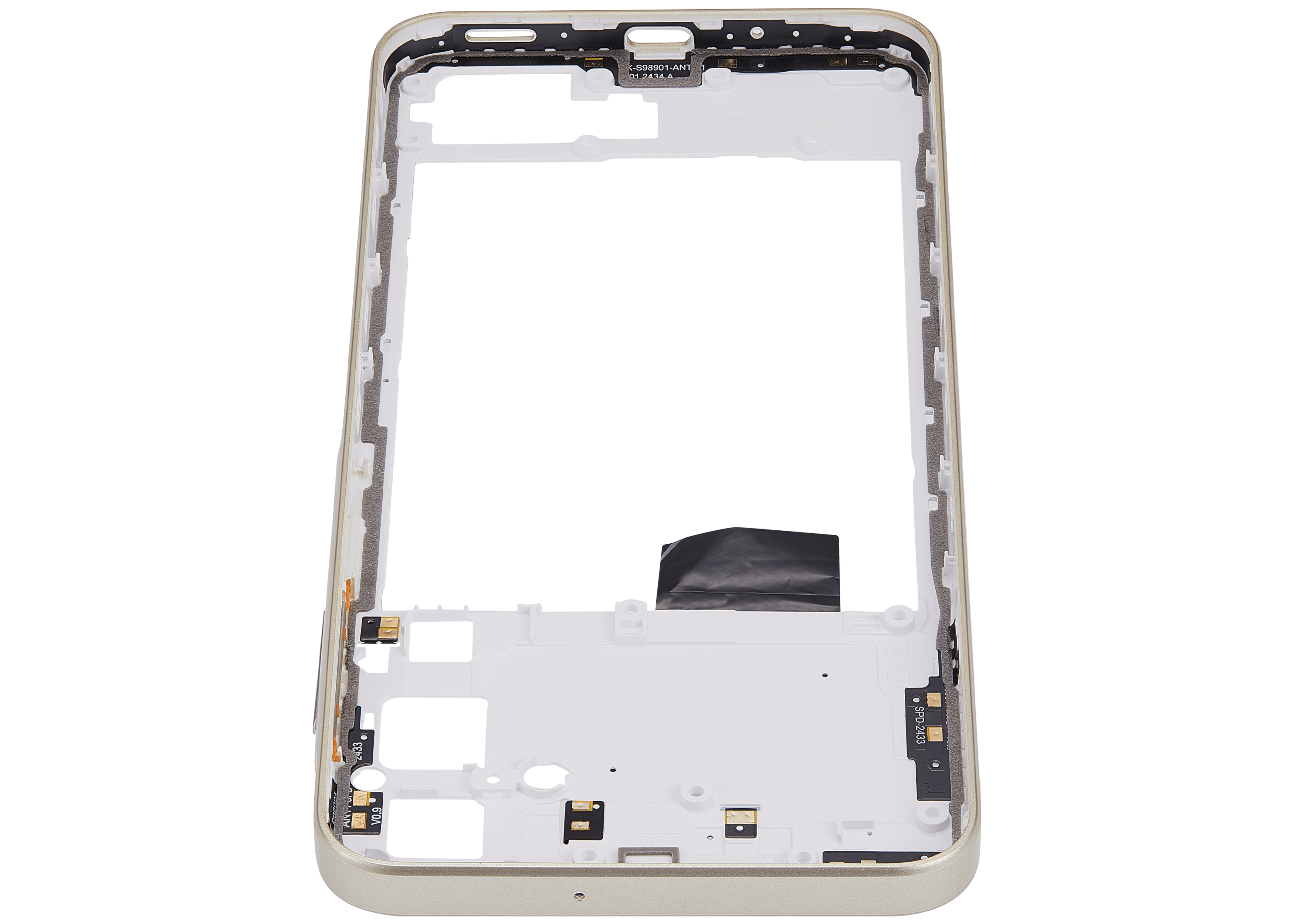 Midframe/Rahmen für Samsung Galaxy A16 5G (A166P / 2024) (Gold)
