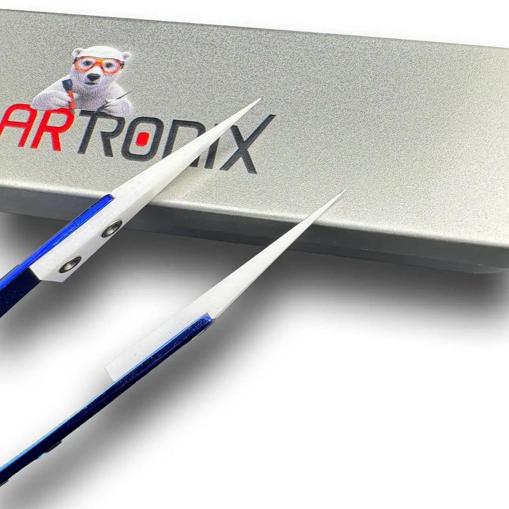 PolarTronix CT-01 Keramik-Präzisionspinzette gerade Spitze ESD antistatisch