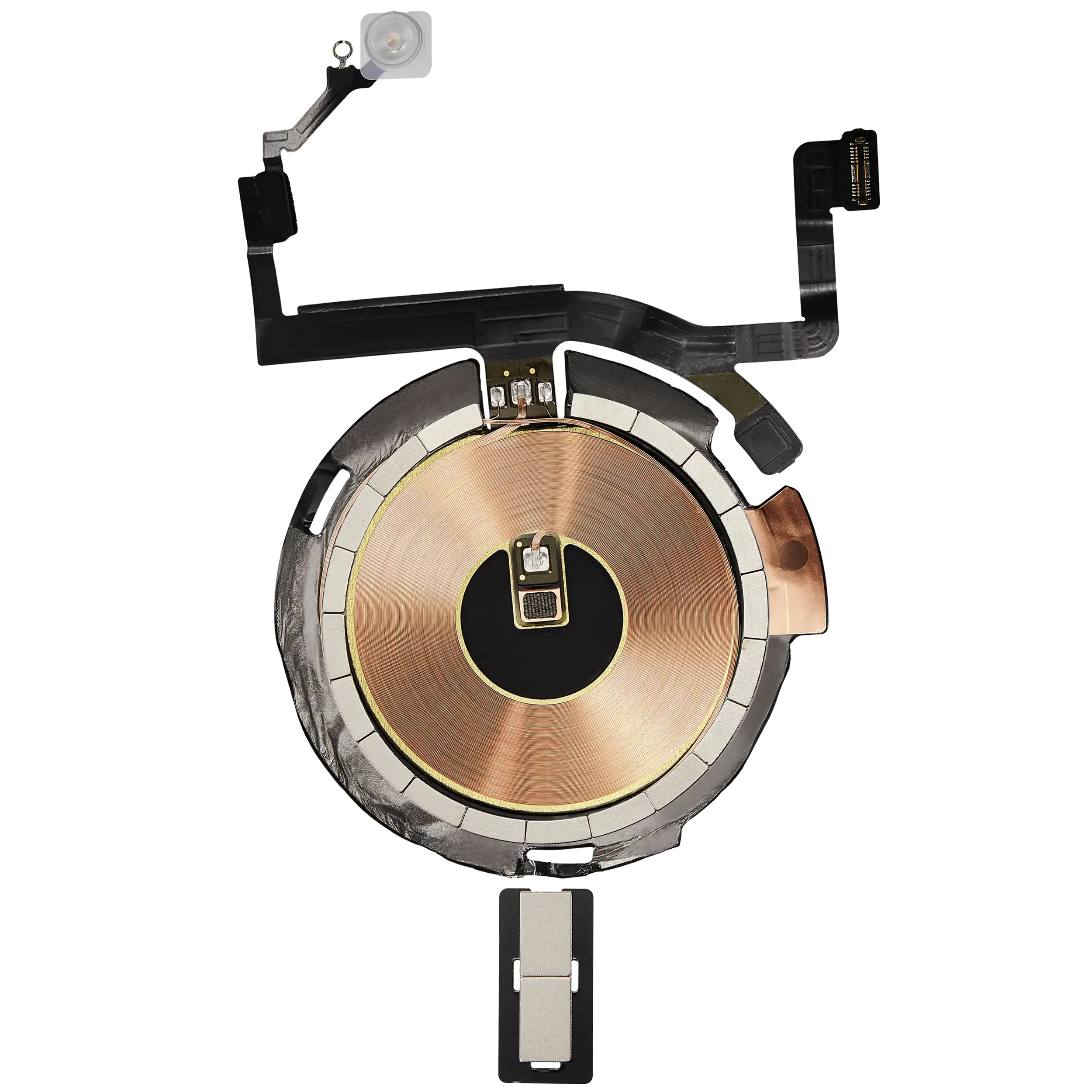 Wireless NFC Charging Flex Cable with Pre-Installed Power and Volume Flex for iPhone 14 (Original Used)