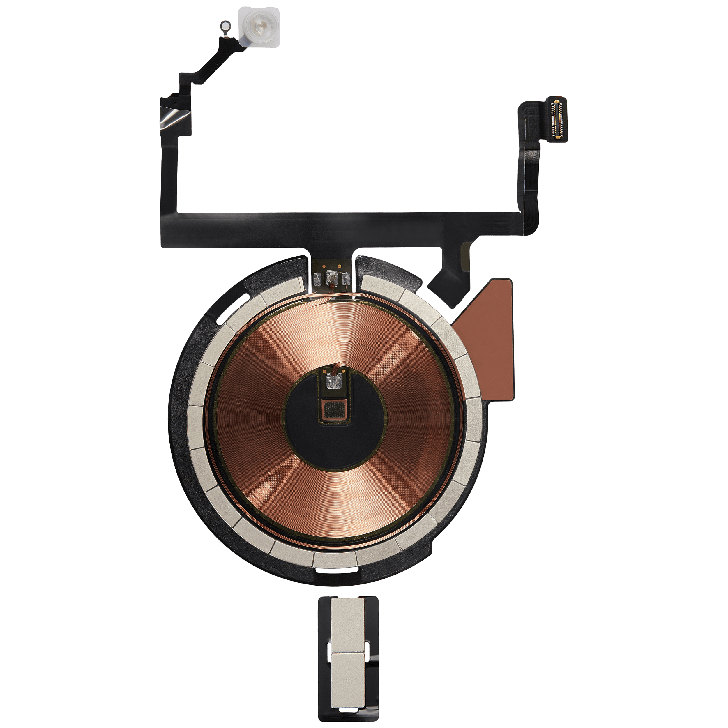 Wireless NFC Charging Flex with Pre-installed Power and Volume Flex for iPhone 14 Plus (Original, Used)