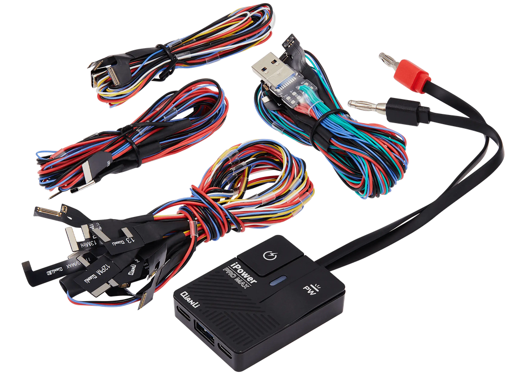Qianli iPower Pro Max 8. Gen DC-Stromkabel mit Schalter für iPhone 6-16 Pro Max