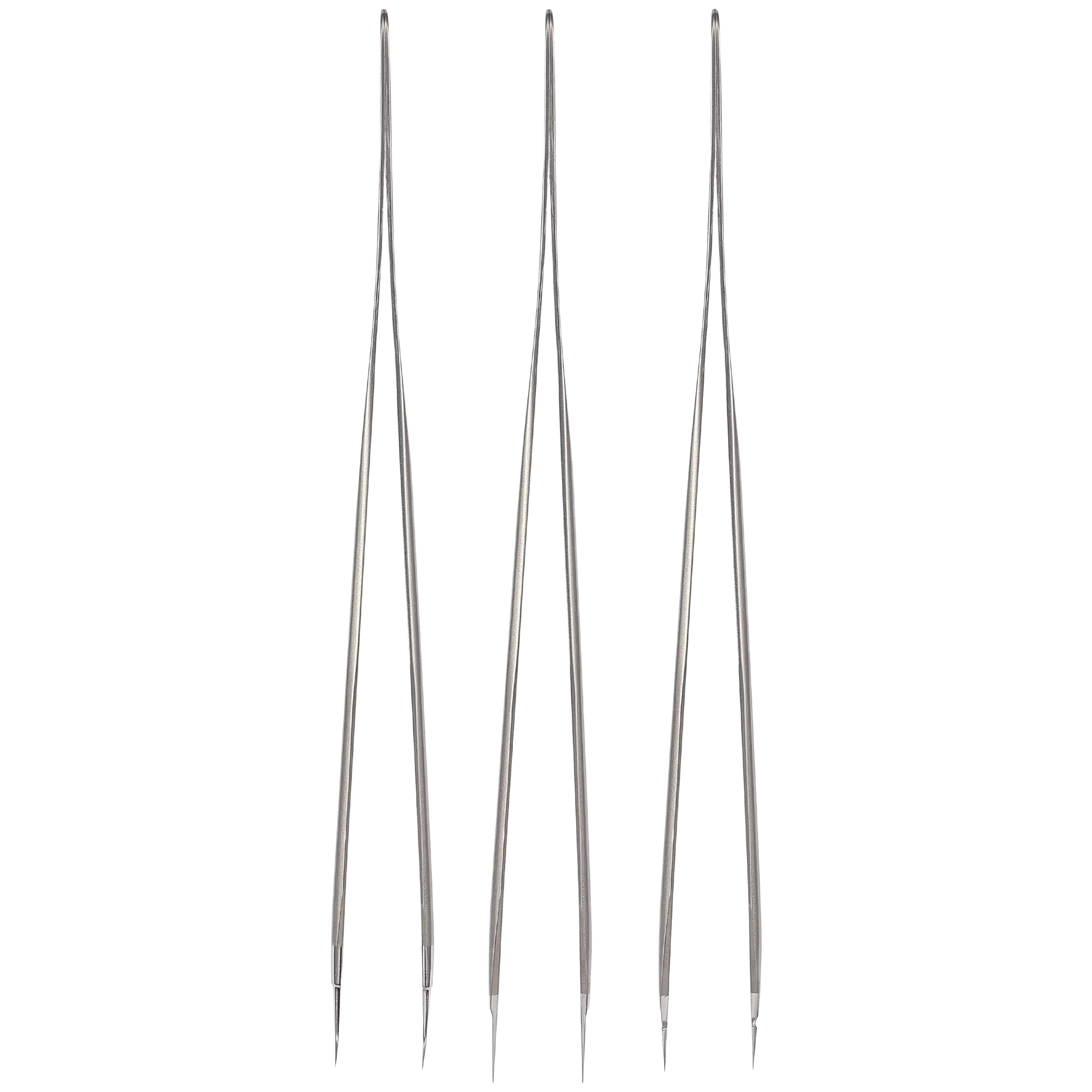 NS02 / NS03 / NS04 Super Hard Alloy 3D-Pinzetten-Set (3-teilig) (I2C)
