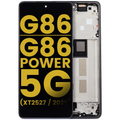OLED-Montage mit Rahmen für Motorola Moto G86/Power 5G, Spellbound, Refurbished