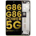 OLED Assembly with Frame for Motorola Moto G86 / G86 Power 5G (XT2527 / 2025) (Refurbished) (Golden Cypress)