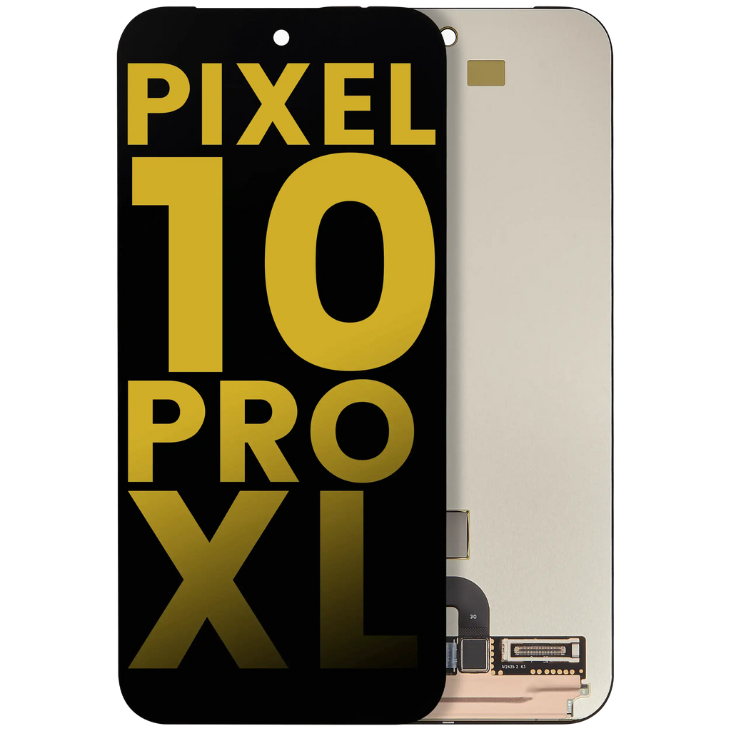 OLED Display without Frame with Fingerprint Sensor for Google Pixel 10 Pro XL (Refurbished, All Colors)
