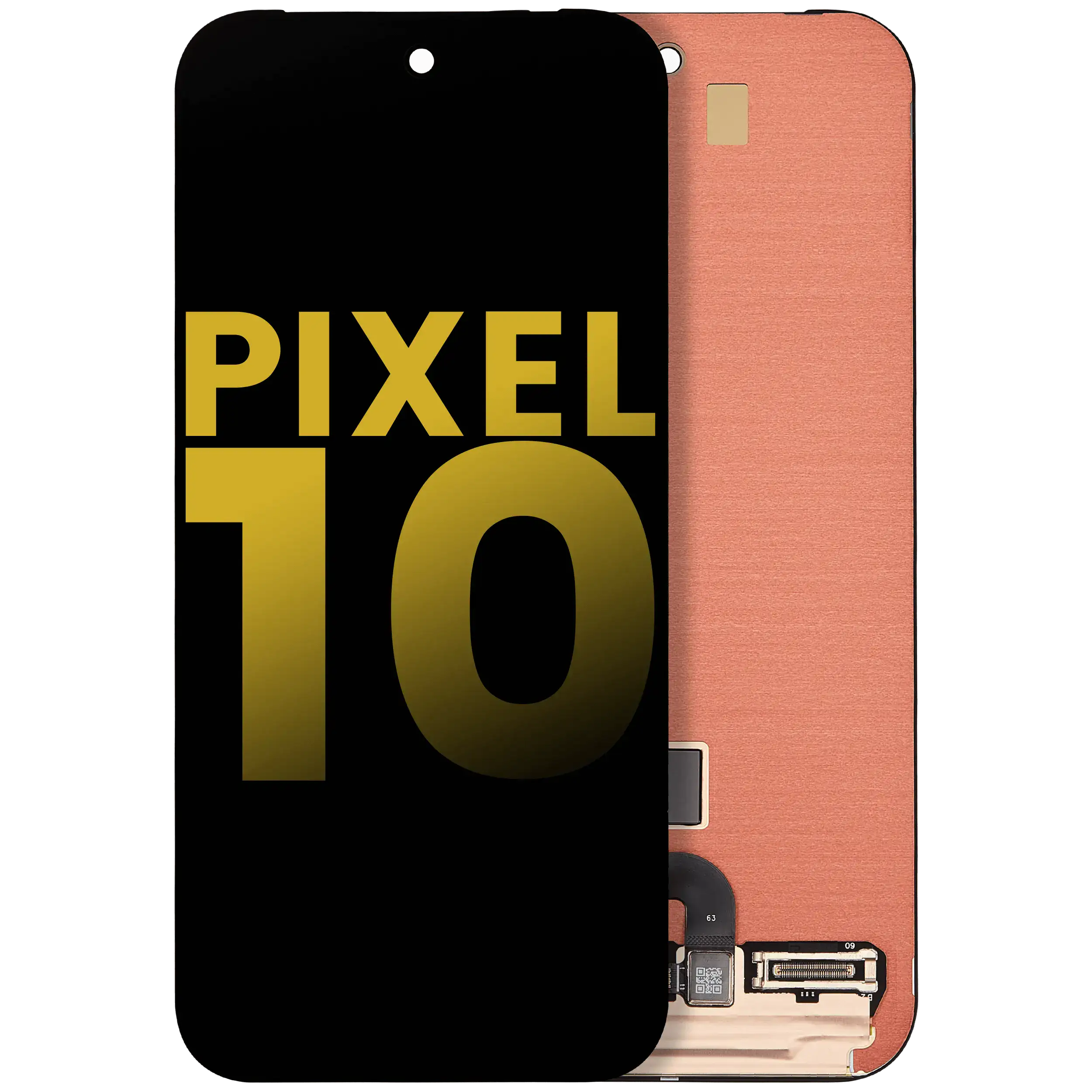 OLED-Display ohne Rahmen mit Fingerabdrucksensor für Google Pixel 10 (Refurb.) (