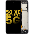 LCD-Display mit Rahmen für TCL 50 XE NxtPaper 5G (Refurbished) (Alle Farben)