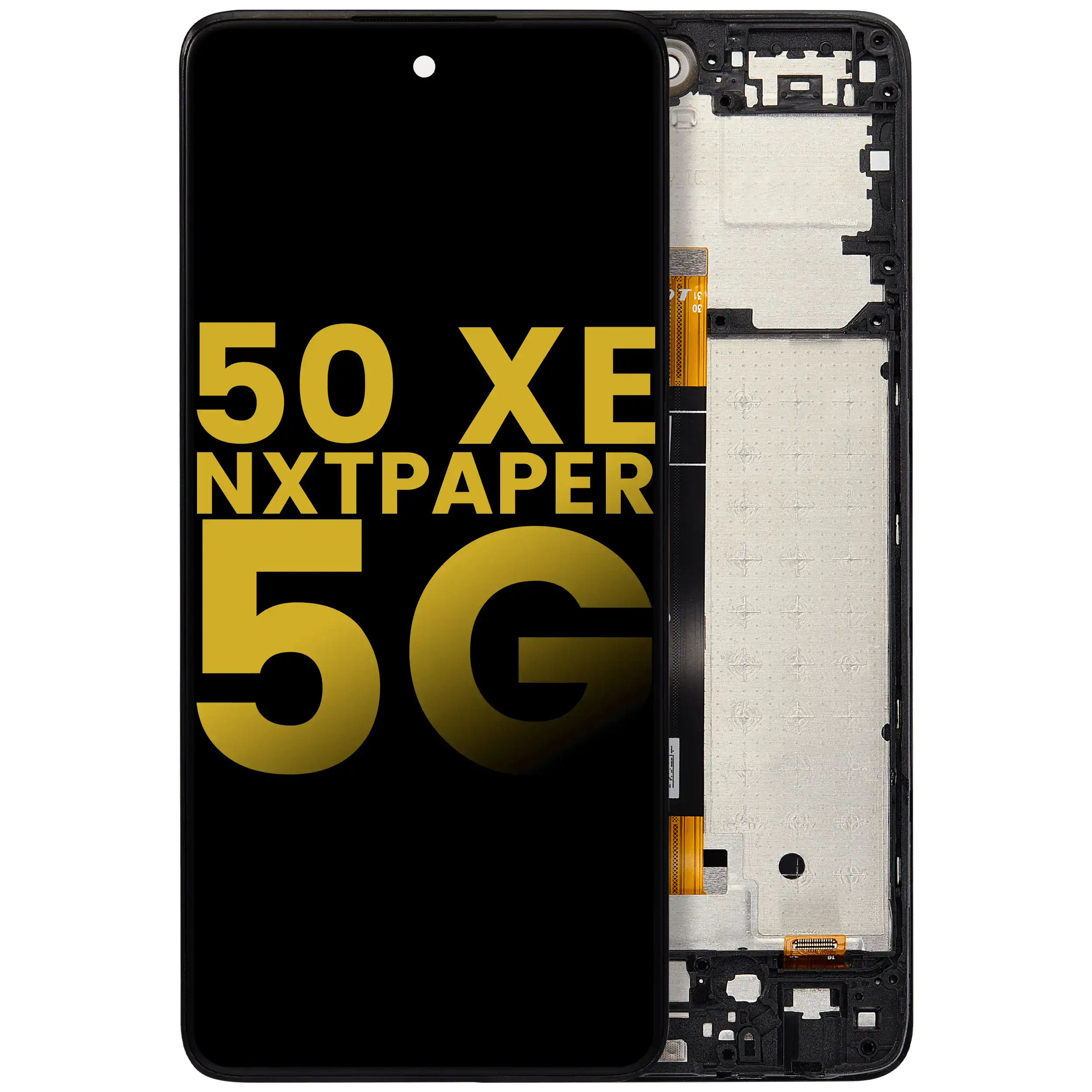 LCD-Display mit Rahmen für TCL 50 XE NxtPaper 5G (Refurbished) (Alle Farben)