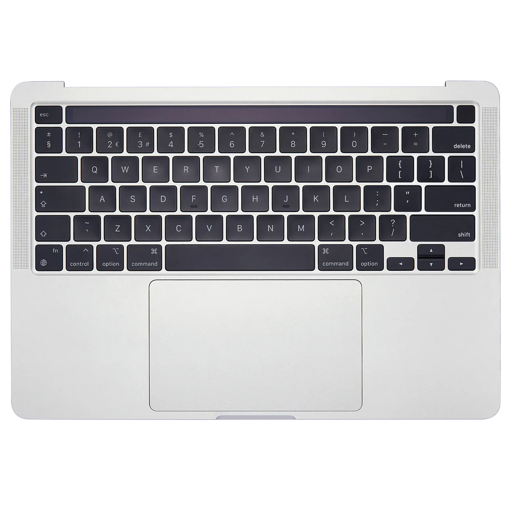 Top Case mit Akku und Tastatur für MacBook Pro 13 A2338 Silber (US-Tastatur)