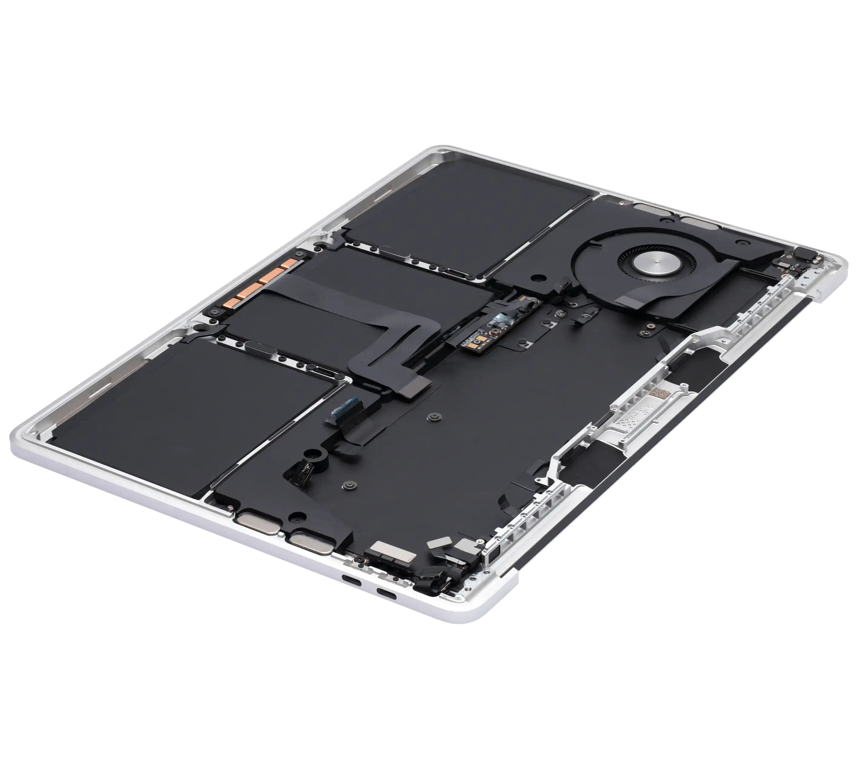 Top Case mit Akku und Tastatur für MacBook Pro 13 A2338 Silber (US-Tastatur)